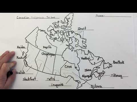 Indigenous Map of Canada