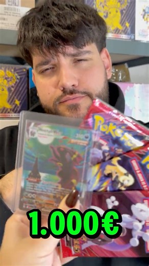 booster pokemon VS 1000€ #pokemon #pokemoncards #pokémon #randombooster