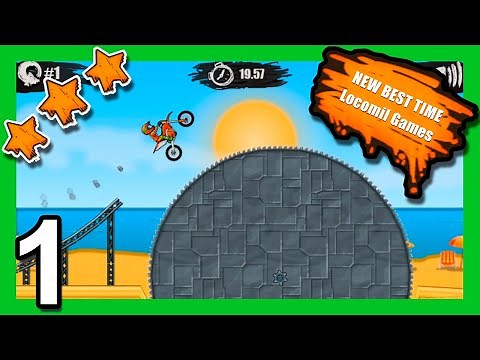 How to beat Moto x3m Level 1 - 3 Stars (23"21) - Y8.com