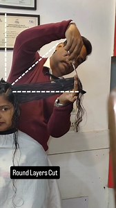 ✨ Round Layers Haircut Tutorial ✂️ Soft • Voluminous • Perfect Shape ✨ Step-by-step guide to create smooth round layers for every hair type. Save & Learn 💯 @YogiHairGuru #hairbeginner #yogihairguru #hairdresdingcourses #hairstudents | Yogi Hair Guru