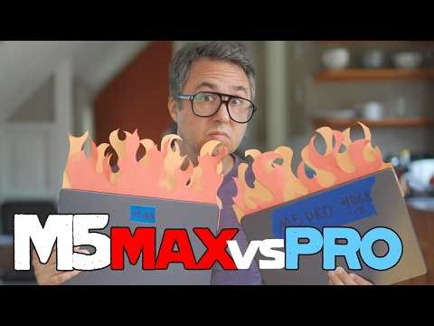 M5 Max vs M5 Pro MacBook Pro