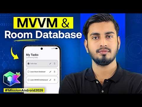 Room Database & MVVM in Android | Build a ToDo List App