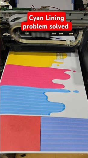 Epson L3210 L3250 printer Cyan Lining problem solved Cyan Color Not working #HeadNotworking