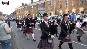 4.7K views · 135 reactions | Benburb Memorial Pipe Band @ Armagh True Blues Flute Band Parade 2024 | Marching Band Videos | Facebook