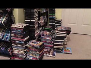Overview of My VHS, DVD, & Blu-Ray Collection
