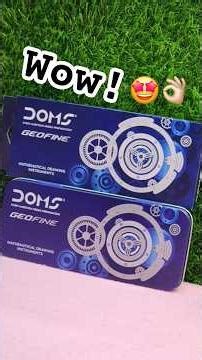 DOMS GEOFINE Geometry Box ( Mathematical Drawing Instruments) #shorts #doms #geometrybox