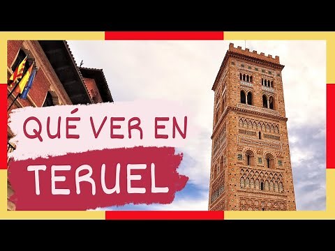 COMPLETE GUIDE ▶ What to see in the CITY of TERUEL (SPAIN) 🇪🇸 🌏 Tourism and travel to ARAGON