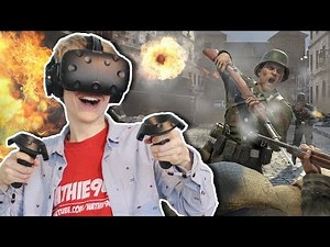 CALL OF DUTY WW2 IN VIRTUAL REALITY?! | Front Defense VR (HTC Vive Gameplay)
