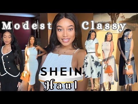Classy SHEIN Haul: Dressing Modestly on a Budget!