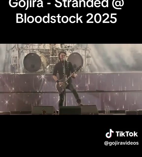 Gojira Live Performance of Stranded at Bloodstock 2025