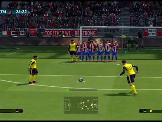 Ronaldo's Epic Free Kick in PES 2013