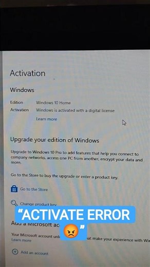 Windows Activate Problem 😱 100% Working Trick