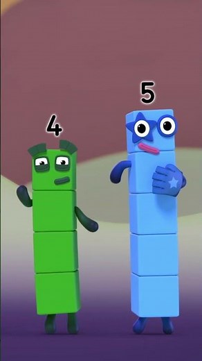 DÉCOUVREZ LE NUMBERBLOCK | Apprenez à compter avec un, deux, trois, quatre et cinq #shorts