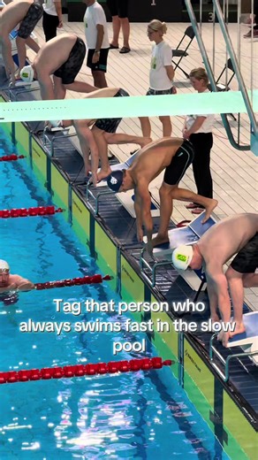 🏊‍♂️ Why does the pool always feel slow when you’re trying to swim fast? 😅 Every swimmer knows the feeling… You’re ready to push the pace 💨 But somehow the lane turns into a slow pool. Someone stopping at the wall. Someone cruising in the middle. Traffic everywhere. 🚧 👇 Comment the swimmer who still manages to swim fast no matter how slow the pool is. You know exactly who it is. And if you want to get more out of every session — even the slow ones — we can help. With our new software you ca