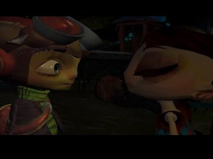 Psychonauts: Raz Kisses the Girl