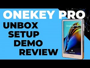 OneKey Pro Cryptocurrency Hardware Wallet - Unboxing, Setup, Demo & Review (Bitcoin, Ethereum)