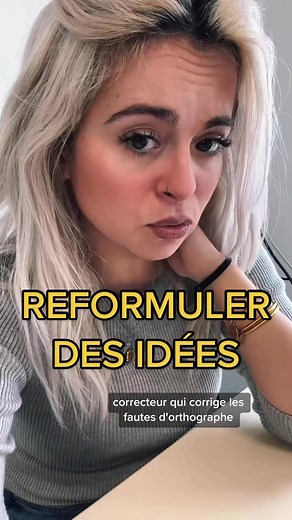 Le copier-coller, plus jamais on t’a dit 😄 Évite le plagiat et diversifie ton vocabulaire grâce à l’outil « Rephraser » de l’appli @Reverso téléchargez sur votre Mac ou PC pour profiter du Rephraser ou utilisez le en ligne #languefrancaise #langue #orthographe #mot #collab