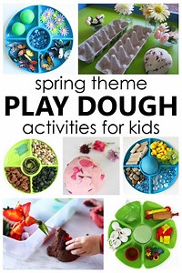 Spring Play Dough Activities - Fantastic Fun & Learning