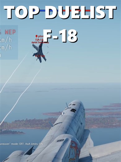 the GOAT plays f18 || #warthunder #f18