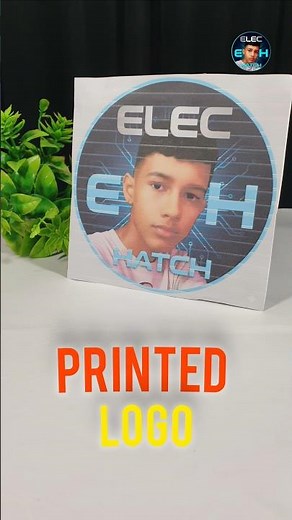 How to Print Your YouTube Channel Logo Photo at Home | Easy DIY Tutorial