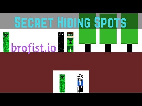 Brofist.io - Revealing Secret Spots / BEST TIPS & TRICKS Hide and Seek Game - brofist.io gameplay