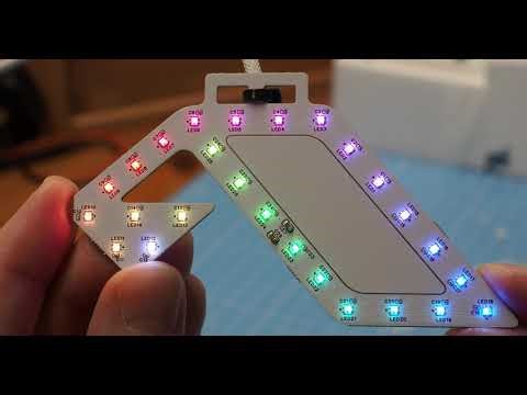 AnjunaGlow Mini - Anjunabeats / Anjunadeep WLED logo