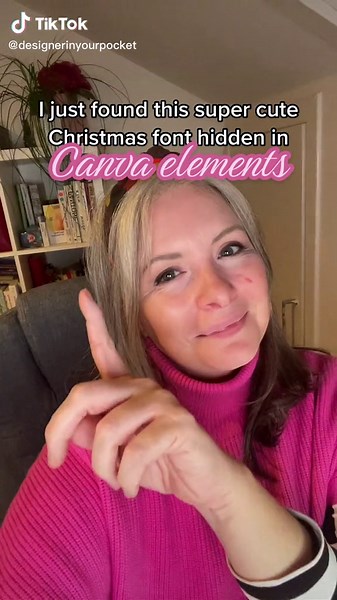 Discover the Christmas Alphabet Font in Canva Elements