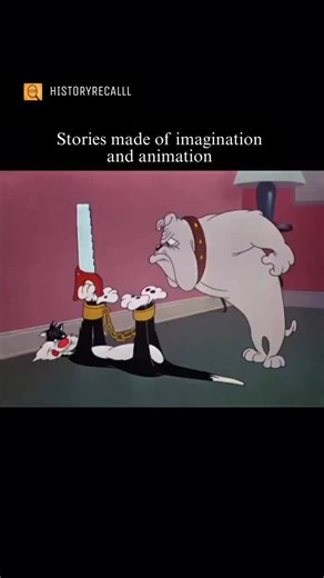 HISTORYRECALL | Stooge for a Mouse (1952) is a Looney Tunes cartoon short about a mouse who manipulates Sylvester the Cat and Mike the Bulldog into... | Instagram