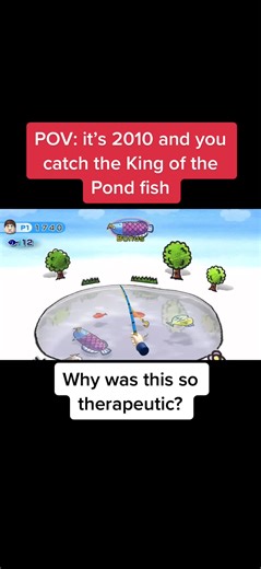 Clip from arronmunroe #wii #throwback #wiiplay #wiifishing #therapy