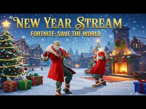 Happy New 2026 Year Fortnite live gameplay | STW, Solo MSK and carries & Battle Royale Ranked