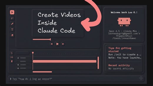 如何利用Claude Code生成视频（Remotion skills）