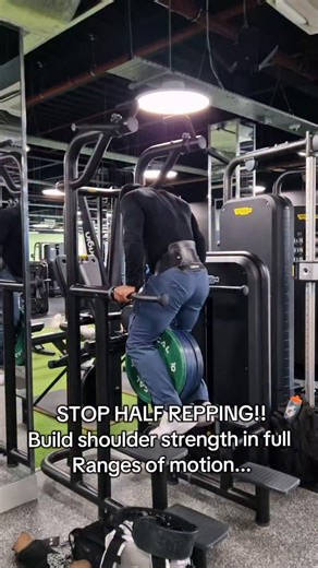 Lewis Scandrett on Instagram: "Full range of motion (ROM) dips can be great for building shoulder strength, stability, and mobility by working muscles through deep shoulder extension, but they become risky if your mobility or control is poor, potentially stressing the shoulder capsule, biceps tendon, and increasing impingement risk. To keep them beneficial, ensure proper form (controlled descent, upright torso for chest focus), gradually increase depth as mobility improves, use appropriate bar w