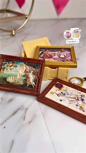 Would you display this in your house?! #miniature #masterpiece #minishorts #miniart