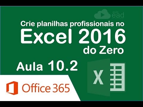 📈 PROCV | Curso crie planilhas profissionais no Excel 2016 do zero | Aula 10.2 www.aulaEAD.com