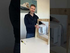 Closer Pets – Installing the Cat Mate Elite Door (Models 305/355) into Glass / Double Glazing