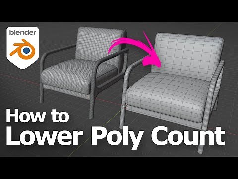 Blender how to lower poly count