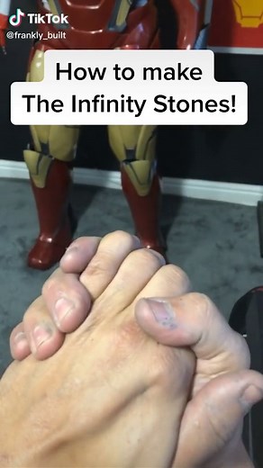 How to make The Infinity Stones! #PerfectAsIAm #marvel #cosplay #3dprinting #fyp #ironman #nerd