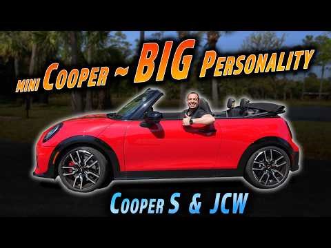 2025 MINI Cooper Roundup | Convertible S, John Cooper Works Models