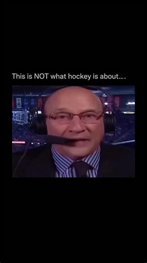 Popular Media Clips on Instagram: "He cringed right away 🤣 Ice hockey is a fast-paced team sport played on an ice rink, where two teams of six players (including a goaltender) skate and use curved sticks to shoot a hard rubber puck into the opponent’s net to score goals. The game consists of three 20-minute periods, emphasizing speed, skill, physical contact (like body checks), and strategy, with penalties for infractions leading to power plays. Originating in Canada in the late 19th century, i