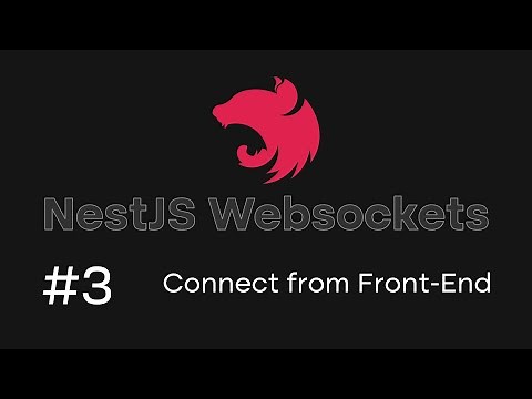 NestJS Websockets Tutorial #3 - Connecting to Websocket Server from React