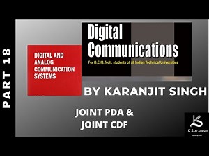 Joint PDF & Joint CDF | Digital Communication | BTech | 4th Sem | Lect17
