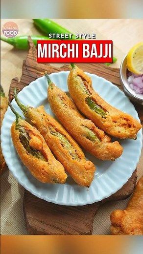 Monsoon Special Mirchi Bajji Recipe !!