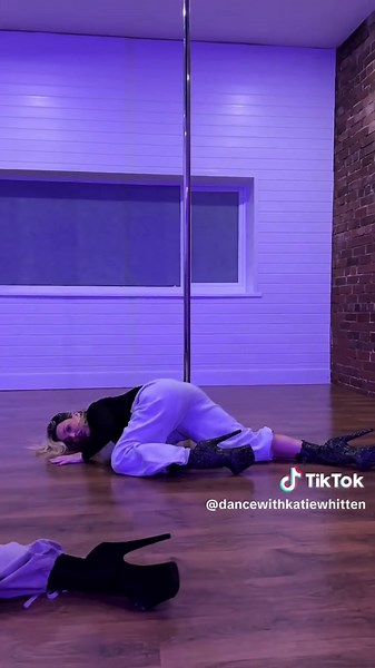 You got the behind the scenes. Now have the routine… I couldn’t find the song we actually danced to but this was fitting and sorta worked… #fyp #exoticpolebeginner