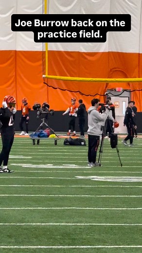 2K views · 233 reactions | Joe Burrow will participating in a limited capacity at practice for the first time since his turf toe injury. #nfl #cincinnati #bengals #joeburrow | Marshall Kramsky | Facebook