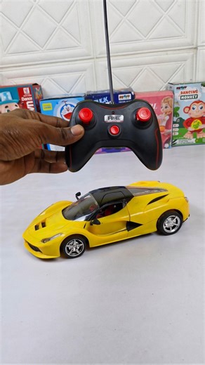 Remote Control Ferrari Car Unboxing & Testing with asmr #remotecontrol #toys #cars