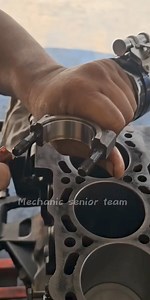1.1M views · 5.3K reactions | Engine cylinder piston fitment 勞 | Mechanic Senior Team | Facebook