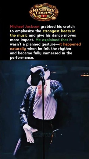 Why Did Michael Jackson Grab His Crotch?