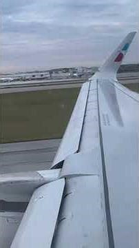 American Airlines A319-100 arrival into CVG from MIA! #cvgairport#americanairlines #airbus #a319#fyp