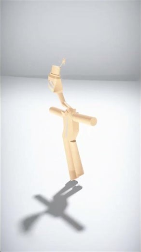 Stylized Robot with Mechanical Arms and Sensor - AI Rigged 3D Character
