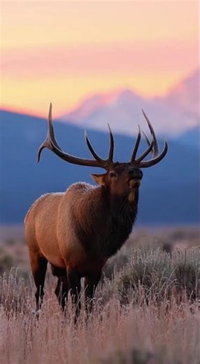 Majestic Elk Sound in the Wild 🦌❄️🔊